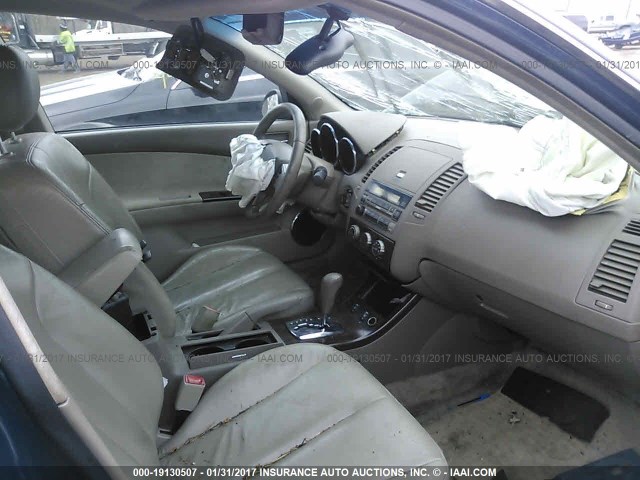 1N4AL11D85C101303 - 2005 NISSAN ALTIMA S/SL BLUE photo 5