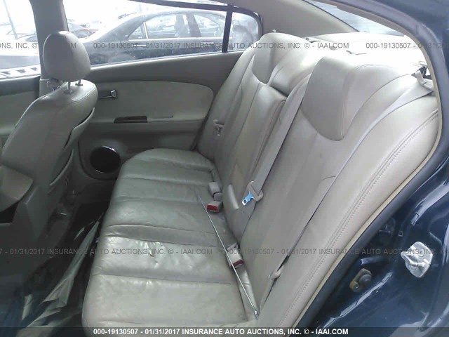 1N4AL11D85C101303 - 2005 NISSAN ALTIMA S/SL BLUE photo 8