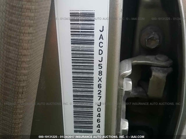 JACDJ58X627J04644 - 2002 ISUZU TROOPER S/LS/LIMITED 棕色 照片 9