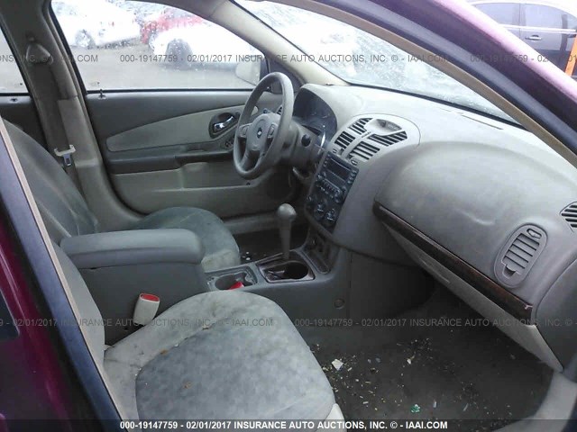 1G1ZT628X5F115593 - 2005 CHEVROLET MALIBU MAXX LS RED photo 5