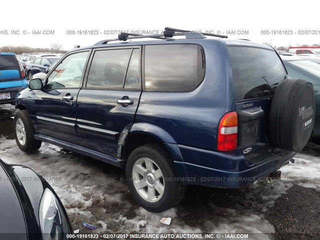 JS3TX92V714109914 - 2001 SUZUKI GRAND VITARA XL7 TOURING/XL7 LIMITED BLUE photo 3