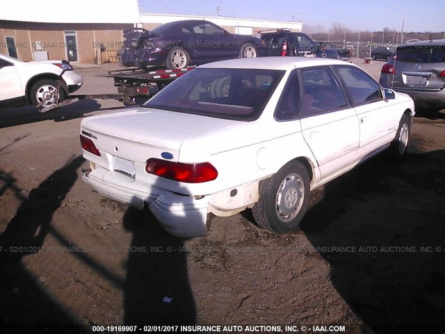 1FALP52U2RA267112 - 1994 FORD TAURUS GL WHITE photo 4