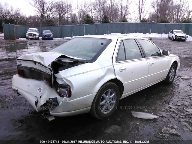 1G6KS54Y32U144222 - 2002 CADILLAC SEVILLE SLS WHITE photo 4