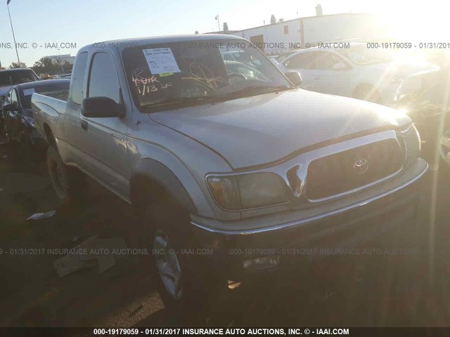 5TESM92N23Z153218 - 2003 TOYOTA TACOMA XTRACAB PRERUNNER ვერცხლისფერი ფოტო 1