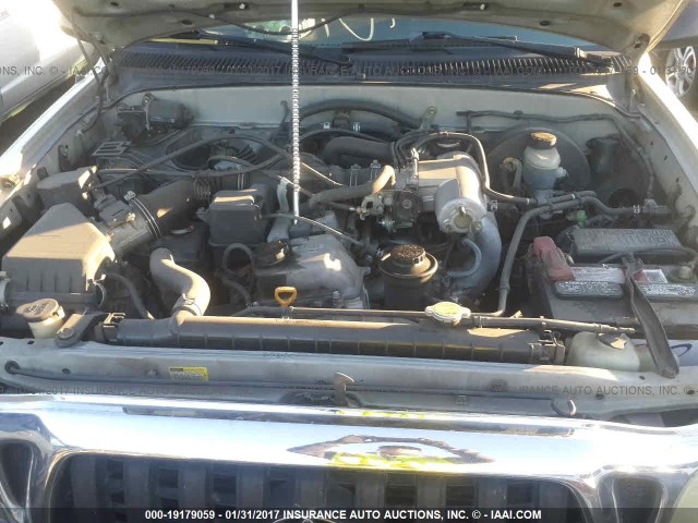 5TESM92N23Z153218 - 2003 TOYOTA TACOMA XTRACAB PRERUNNER ვერცხლისფერი ფოტო 10
