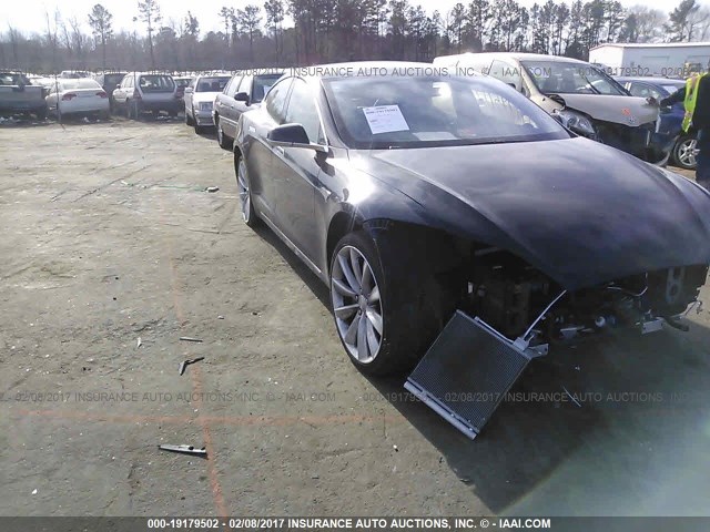5YJSA1CG7DFP07513 - 2013 TESLA MODEL S შავი ფოტო 1