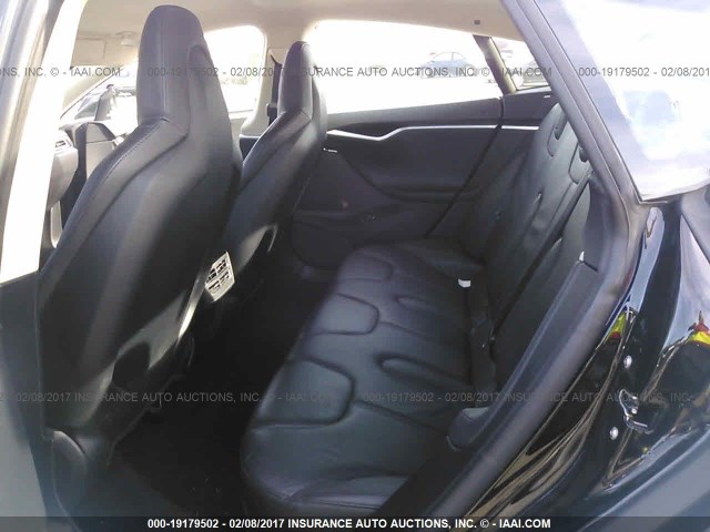 5YJSA1CG7DFP07513 - 2013 TESLA MODEL S შავი ფოტო 8