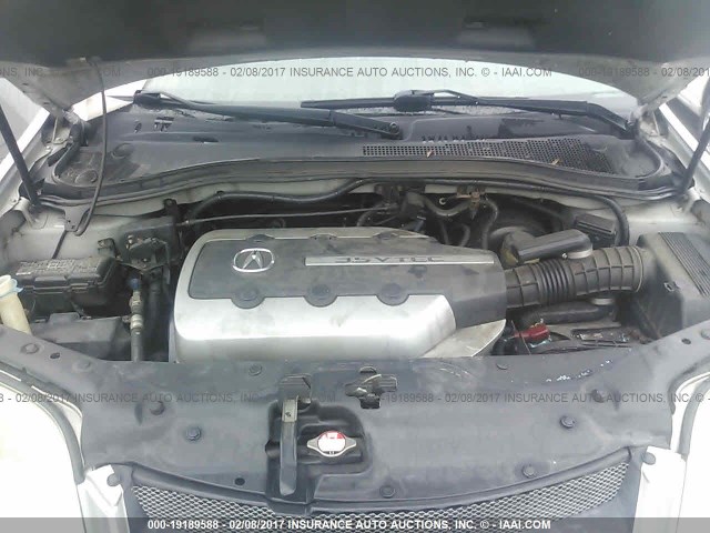 2HNYD18623H508227 - 2003 ACURA MDX TOURING SILVER photo 10