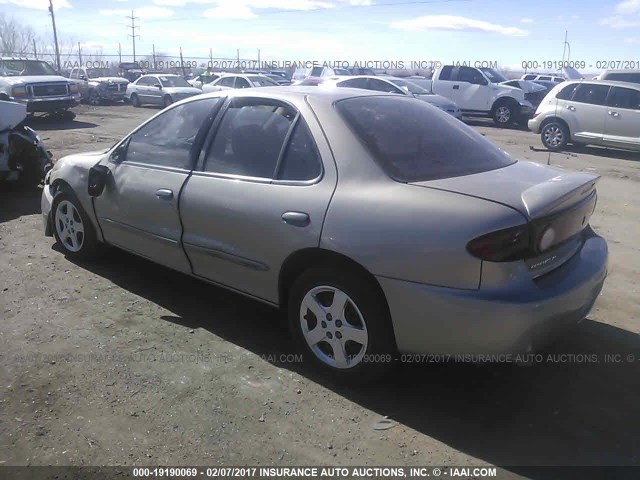 1G1JF52F457110834 - 2005 CHEVROLET CAVALIER LS GOLD photo 3