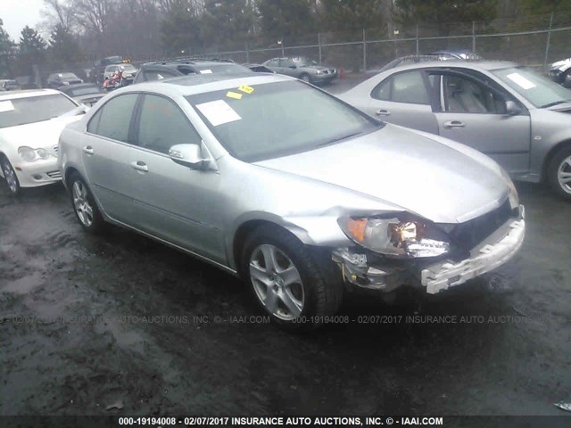 JH4KB16556C003154 - 2006 ACURA RL GRAY photo 1