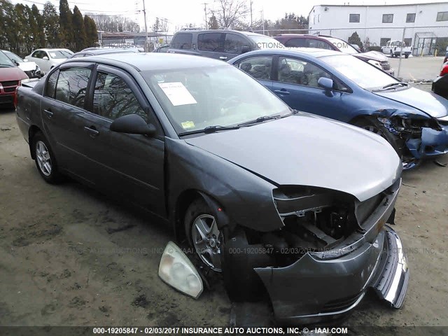 1G1ZT54835F318171 - 2005 CHEVROLET MALIBU LS 灰色 照片 1
