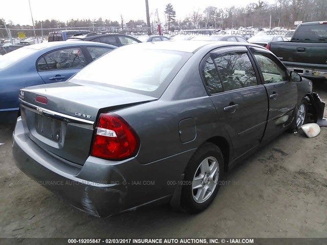 1G1ZT54835F318171 - 2005 CHEVROLET MALIBU LS 灰色 照片 4