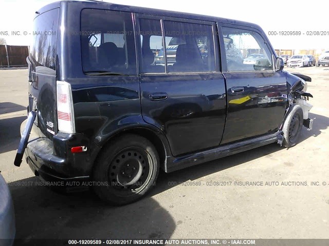 JTLKT334564090218 - 2006 TOYOTA SCION XB Қара фото 4