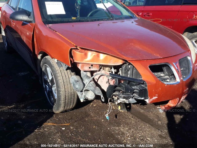 1G2ZM551864170414 - 2006 PONTIAC G6 GTP ORANGE photo 6