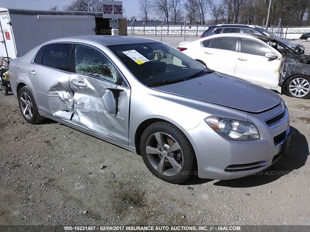 1G1ZC5EU4BF272454 - 2011 CHEVROLET MALIBU 1LT 银色 照片 1