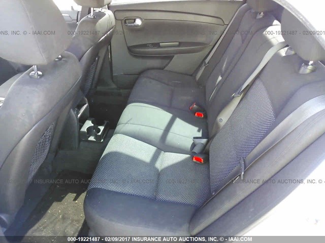 1G1ZC5EU4BF272454 - 2011 CHEVROLET MALIBU 1LT 银色 照片 8