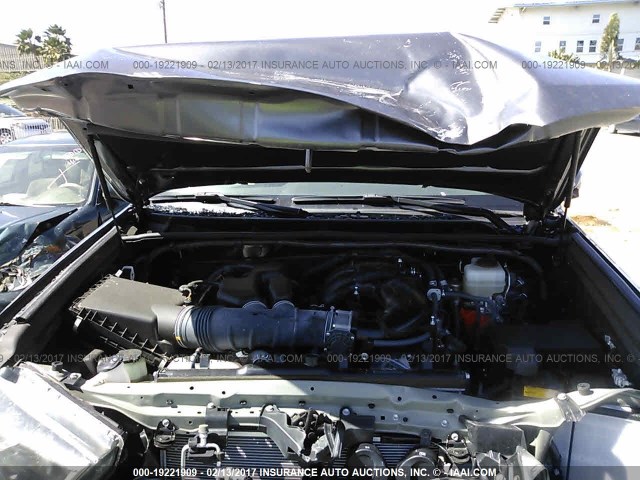 JTEBU5JR0G5280275 - 2016 TOYOTA 4RUNNER SR5 PREM/LTDL/TRAIL/TRD Szary zdjęcie 10