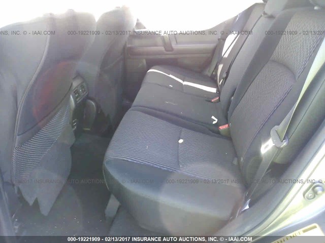 JTEBU5JR0G5280275 - 2016 TOYOTA 4RUNNER SR5 PREM/LTDL/TRAIL/TRD Szary zdjęcie 8