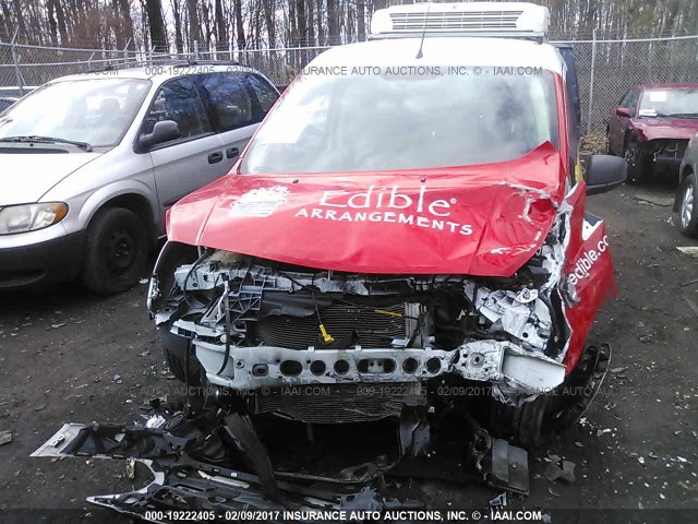 NM0LS6E79E1145956 - 2014 FORD TRANSIT CONNECT XL WHITE photo 6