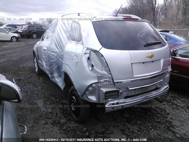 3GNAL1EK6DS632163 - 2013 CHEVROLET CAPTIVA LS SILVER photo 3