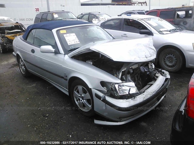 YS3DF78K327012466 - 2002 SAAB 9-3 SE SILVER photo 1