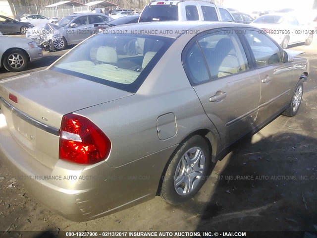 1G1ZS58F38F130718 - 2008 CHEVROLET MALIBU LS Qızıl foto 4