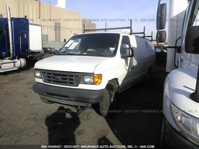 1FTSS34LX3HB69621 - 2003 FORD ECONOLINE E350 SUPER DUTY VAN WHITE photo 2