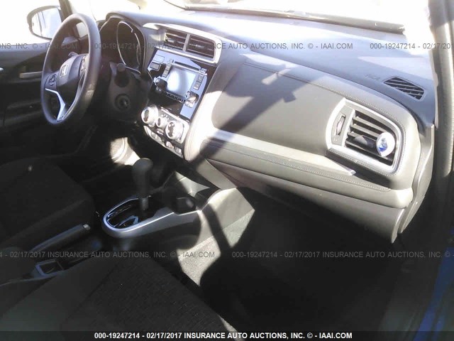 JHMGK5H5XGX017586 - 2016 HONDA FIT LX BLUE photo 5