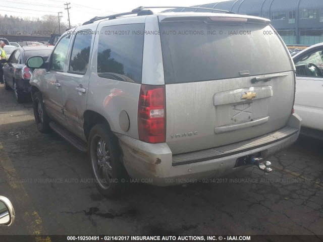 1GNFC13057R106881 - 2007 CHEVROLET TAHOE C1500 SILVER photo 3