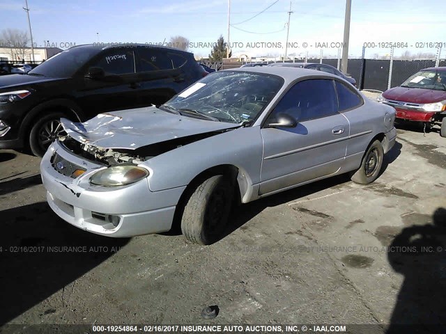 3FAFP11393R164619 - 2003 FORD ESCORT ZX2 SILVER photo 2