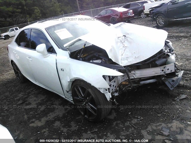 JTHBF1D25F5045860 - 2015 LEXUS IS 250 WHITE photo 1