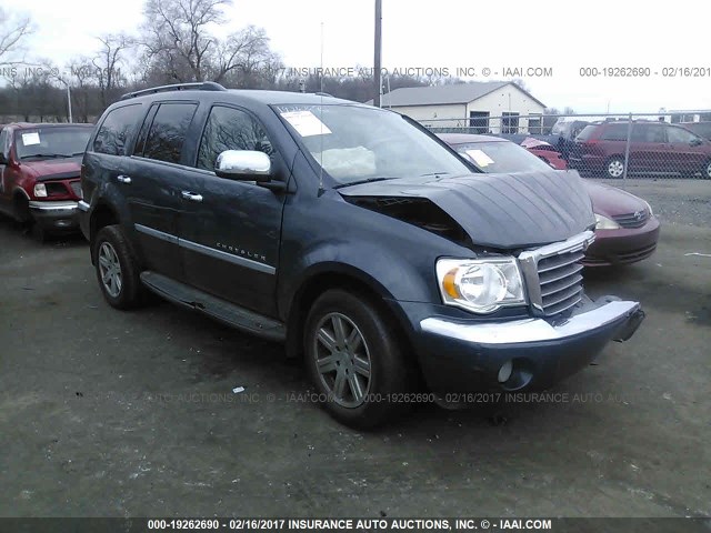 1A8HW58N78F107580 - 2008 CHRYSLER ASPEN LIMITED BLUE photo 1