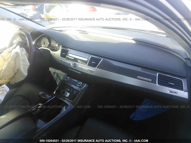 WAUD2AFD0DN007791 - 2013 AUDI S8 QUATTRO GRAY photo 5