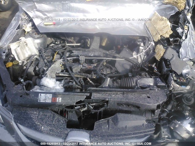 JM1CR2WL0A0360922 - 2010 MAZDA 5 GRAY photo 10