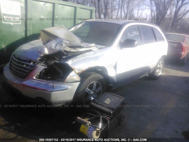 2A4GM68476R764143 - 2006 CHRYSLER PACIFICA TOURING SILVER photo 2