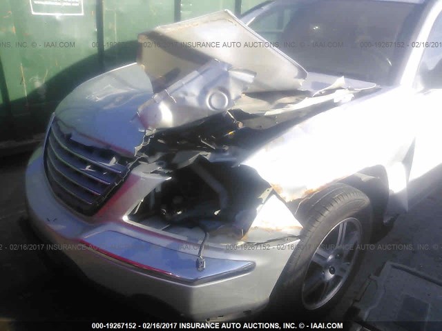 2A4GM68476R764143 - 2006 CHRYSLER PACIFICA TOURING SILVER photo 6