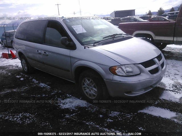 1B4GP44392B724974 - 2002 DODGE GRAND CARAVAN SPORT SILVER photo 1