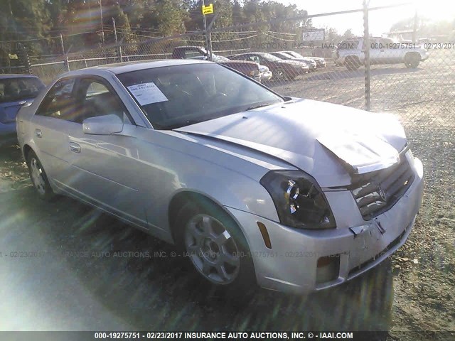 1G6DM57N130141736 - 2003 CADILLAC CTS SILVER photo 1