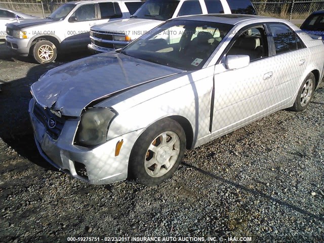 1G6DM57N130141736 - 2003 CADILLAC CTS SILVER photo 2