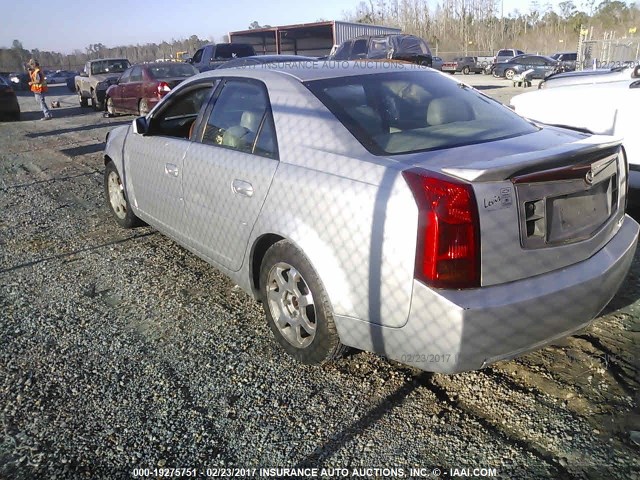 1G6DM57N130141736 - 2003 CADILLAC CTS SILVER photo 3