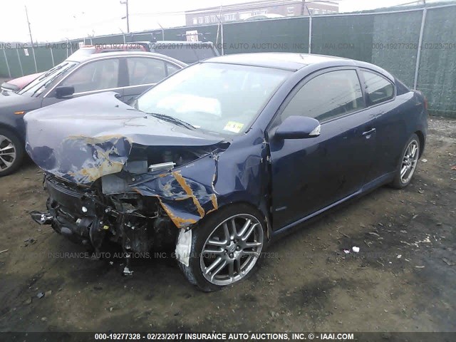 JTKDE177760116101 - 2006 TOYOTA SCION TC 蓝色 照片 2