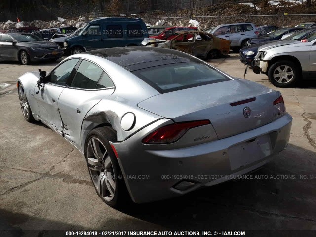 YH4K16AA6CA000203 - 2012 FISKER AUTOMOTIVE KARMA  GRAY photo 3