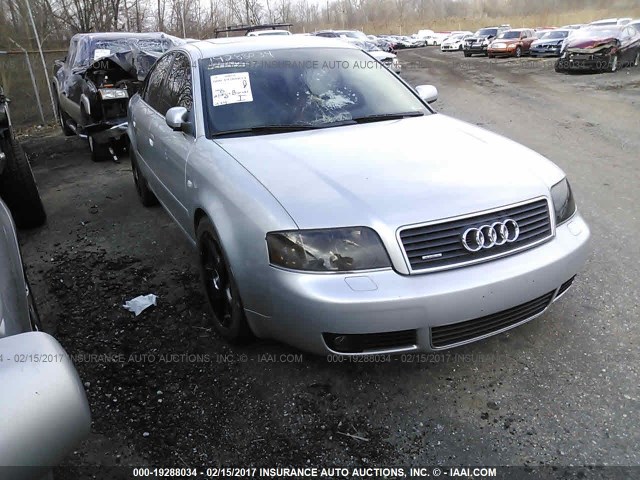 WAULD64B83N108192 - 2003 AUDI A6 2.7T QUATTRO SILVER photo 1