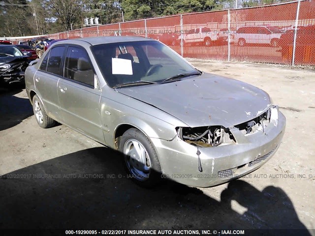 JM1BJ225330193890 - 2003 MAZDA PROTEGE DX/LX/ES BEIGE photo 1