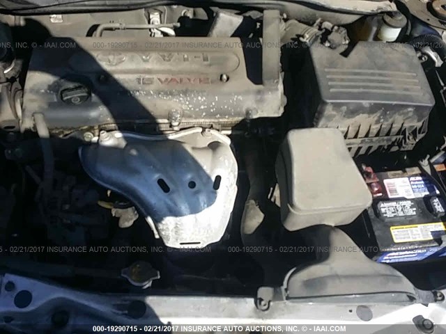 4T1BE46K47U181757 - 2007 TOYOTA CAMRY NEW GENERAT CE/LE/XLE/SE SILVER photo 10