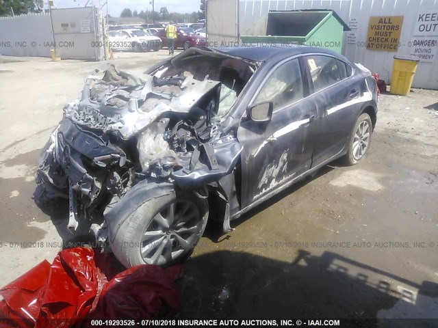 JM1GJ1U58G1448384 - 2016 MAZDA 6 SPORT GRAY photo 2