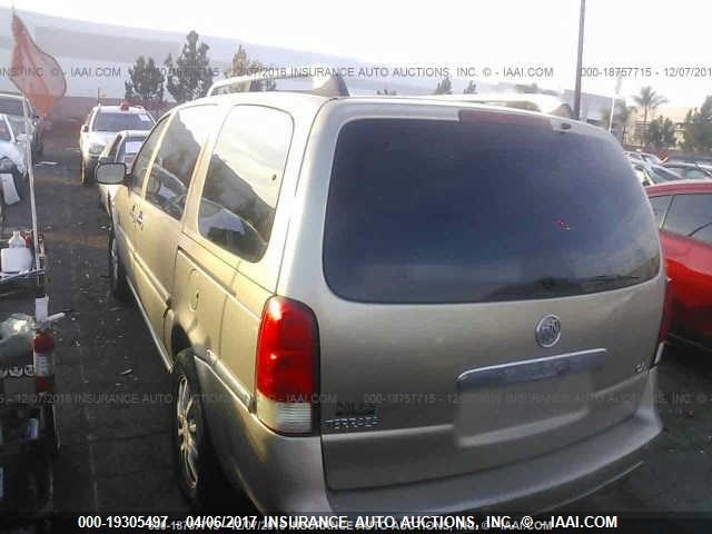 5GADV33L05D302979 - 2005 BUICK TERRAZA CXL TAN photo 3