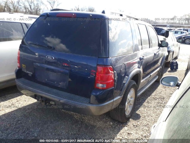 1FMZU73K84ZA93025 - 2004 FORD EXPLORER XLT/XLT SPORT/NBX 蓝色 照片 4