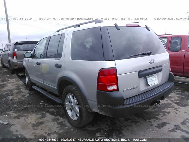 1FMZU62K73UA35866 - 2003 FORD EXPLORER XLS/XLS SPORT SILVER photo 3