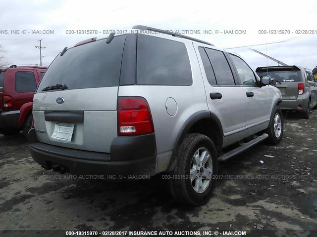 1FMZU62K73UA35866 - 2003 FORD EXPLORER XLS/XLS SPORT SILVER photo 4